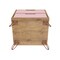 Manhattan Comfort Rockefeller 2.0 Nightstand, Nature and Rose Pink 102GMC6 - alternate 4